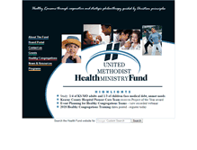 Tablet Screenshot of healthfund.org